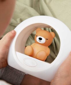 Zazu – BILLY hangérzékelős éjjeli fény, KARAMELL