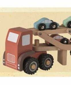 Egmont Toys fa játék kamion kisautókkal