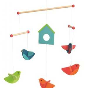 Egmont Toys fa kiságyforgó – madarak