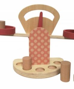 Egmont Toys klasszikus fa játék mérleg