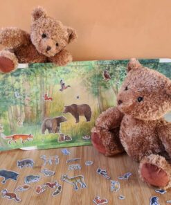 Egmont Toys mágneses könyv erdő állatai