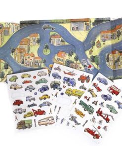 Egmont Toys mágneses könyv játékautók