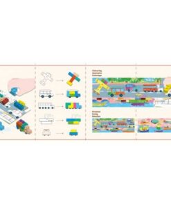 Építs és rajzolj - fejlesztő kreatív készlet, közlekedés Avenir