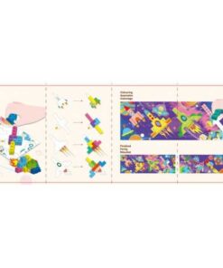 Építs és rajzolj - fejlesztő kreatív készlet, világűr Avenir