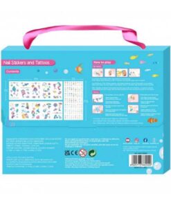 Tetováló és körömatrica készlet, sellők Avenir