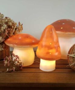 Egmont Toys Led Gomba alakú éjszakai lámpa – piros