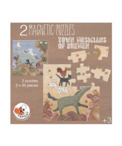 Egmont Toys Mágneses puzzle – Brémai muzsikusok