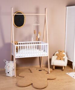 Gyermek Hintaszék - Plüss - Törtfehér