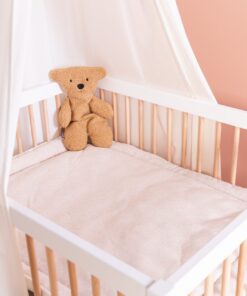 Járóka 97 + Kerekek - 75x95cm - Fa/Fehér