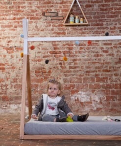 Tipi Fali Polc - Fa/Fehér