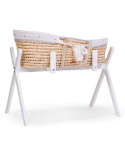 Tipi Mózeskosár Állvány + Babatornázó - Fa - Fehér