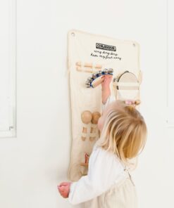 Zene Szett 8 Hangszer + Összehajtható Tároló - Vászon