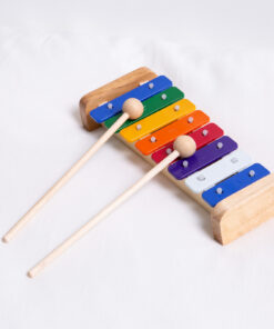 Zene Szett 8 Hangszer + Összehajtható Tároló - Vászon