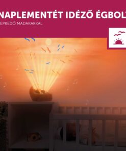 Zazu – HENRY naplemente kivetítő mozgó vetítéssel és nyugtató dallamokkal