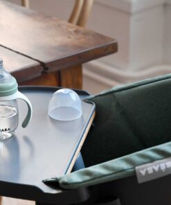 2 az 1-ben Tanuló cumisüveg 210 ml - Zsályazöld