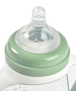 2 az 1-ben Tanuló cumisüveg 210 ml - Zsályazöld