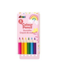 Divattervező könyv fejlesztő feladatokkal, 6 db színes ceruzával Avenir