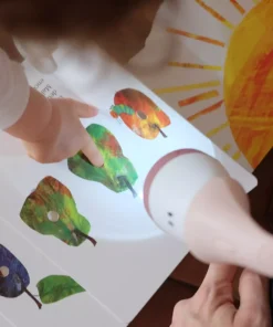 Pixie Hordozható Éjjeli Fény 2 az 1-ben - Kréta - Rózsaszín