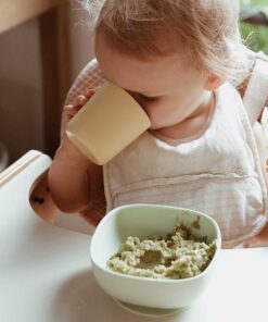 Szilikon étkező szett - 4 db - Sárga