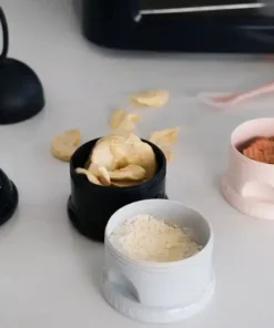 Több rekeszes tápszer tartó doboz Sötétkék - Rózsaszín