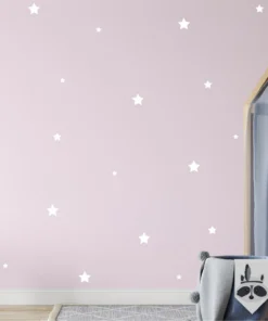 Csillag falmatrica - fehér