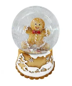 Hógömb nagy (mézeskalács Mézi, karácsonyi zenével)