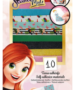 Professzionális Studio Divat-Öntapadós szövet Madarak  BUKI