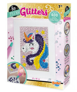 Strasszkép készítő fa képkerettel-Unikornis BUKI