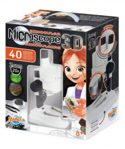 3D Mikroszkóp 40 kisérlettel BUKI