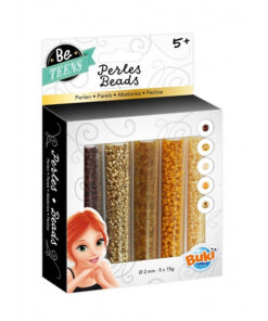 Dekorációs gyöngyök , Arany 5db  BUKI