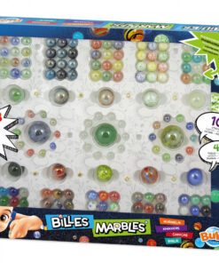 Üveggolyó készlet 163 db-os BUKI