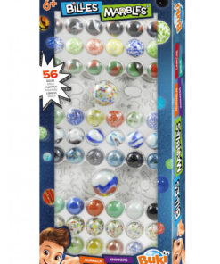 Üveggolyó 56 db-os BUKI