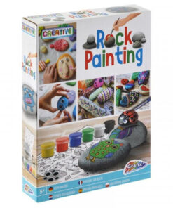 Színes kövek, kavics festő készlet Grafix