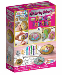 Csillogó unikornisok, kavics festő készlet Grafix
