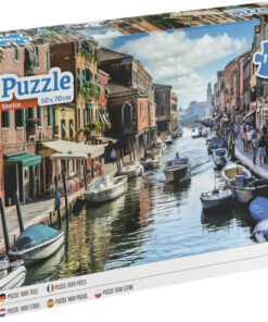 1000 darabos puzzle 50x70 cm, Velence Grafix