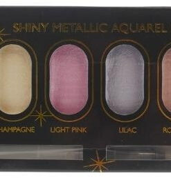 Akvarell festő készlet,  Macaron metál színek CraftArt