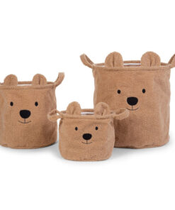 Childhome Teddy Kosárka Szett 3 - Bézs