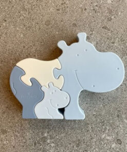 Petu Petu Szilikon formaillesztő Víziló- Kékes árnyalatok