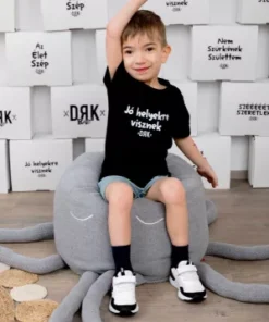 Rövid ujjú póló Dorko DRK "Jó helyekre visznek" mintával