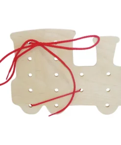 Fűzőcske natúr (mozdony)