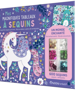 Flitteres képkészítő készlet, Varázslatos állatok Auzou