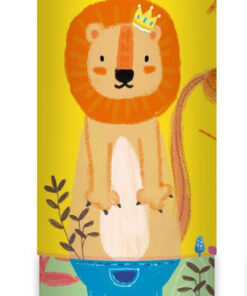 Oroszlános 3 az-1-ben zsírkréta készlet kiszínezhető poszterrel, 12 db-os Avenir