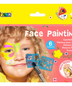 Arcfestő készlet stencillel, Természet Avenir