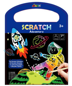 Karckép könyv matricákkal Kalandozás Avenir