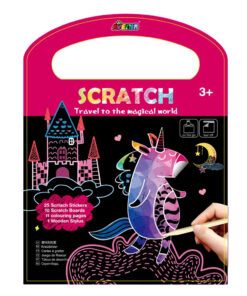 Karckép könyv matricákkal , Varázslatos világ Avenir