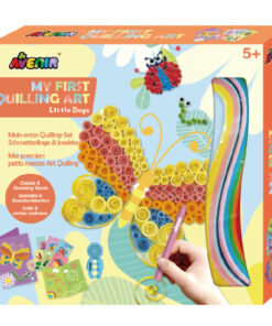 Üdvözlőkártya készítés quilling technikával, Pillangók Avenir