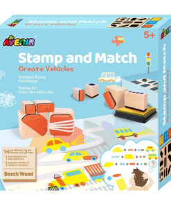 Nyomda készlet képekkel Járművek Avenir Kids