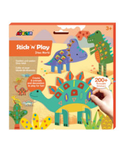 Matricázó és 3D modell készítő készlet, Dinoszauruszok Avenir