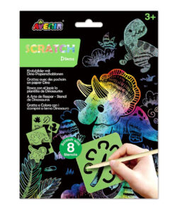 Karckép készítés stencillel, Dinoszaurusz Avenir