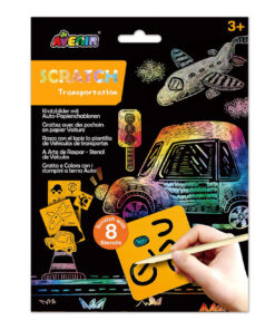 Karckép készítés stencillel, Közlekedés Avenir